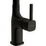 Смеситель CERSANIT для кухни ELIO однорычажный, черный 68261